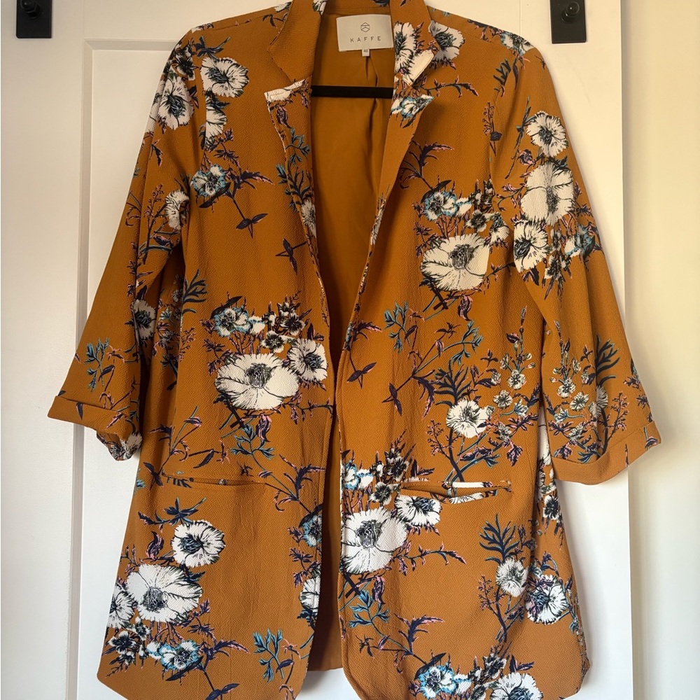 Women's Floral Blazer
